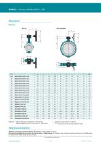 PTFE-lined butterfly valve Bianca datasheet - 8