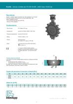 Valvola a farfalla a doppia eccentricità Elara - casted/ANSI cl.150 - 1