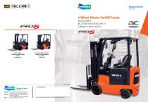 4Wheel Electric Forklift Trucks