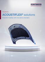 Polyurethanes ACOUSTIFLEX® solutions