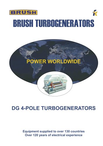 4 pole Turbogenerators