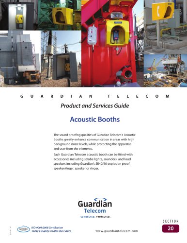 PSG8.2.3D Sec 20 Acoustic Booths