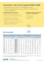 Cuscinetti a rulli conici integrali IKOS di NKE - 2