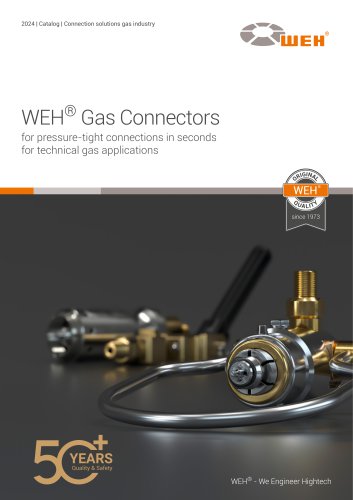 WEH® Connection solutions for the gas industry