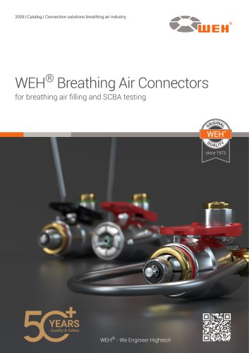 WEH&reg; Connectors for the Breathing Air Industry
