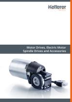 Motor Drives, Electric Motor Spindle Drives and Accessories