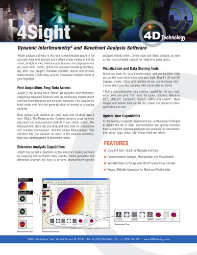 4Sight - Easy Data Acquisition 