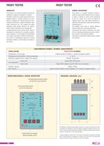 ALIMENTATORI,TIMER SEQUENZIALI, PROXY TESTER - 6