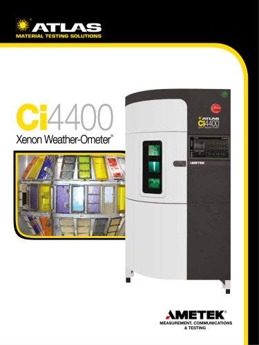 Ci4400 Weather-Ometer