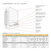 ARCHIVIO  VERTICALE A PIANI ROTANTI - 5