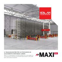 MAXI STC - il trasloelevatore per lo stoccaggio ad alta densità di materiali lunghi