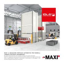 MAXI T - Il magazzino verticale automatico per pannelli, lamiere e materiali pesanti