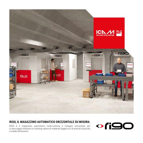 RIGO - il magazzino automatico orizzontale