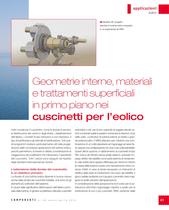 Geometrie Interne, Materiali e Trattamenti Superficiali in Primo Piano nei Cuscinetti per l'Eolico - 2