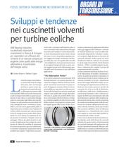 Sviluppi e Tendenze nei Cuscinetti Volventi per Turbine Eoliche - 1