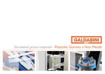 GALDABINI- Universal Testing Machines - PLASTICHE - 1