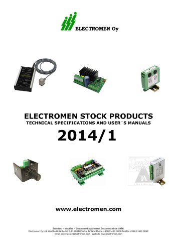 ELECTROMEN STOCK PRODUCTS