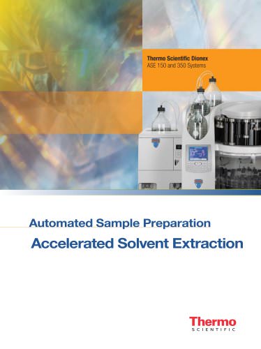 ASE Series Automated Sample Preparation Accelerated Solvent Extractors Brochure