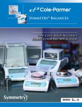 Cole-Parmer Symmetry balances