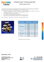 TE-TCT Type T Thermocouple Wire