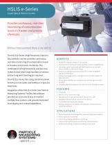 HSLIS e-Series Liquid Particle Counter (M50e, M65e, M100e)