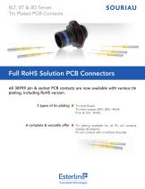 Full RoHS Solution PCB Connectors