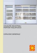 CHIUSURE INDUSTRIALI - PORTONI TAGLIAFUOCO - CATALOGO GENERALE