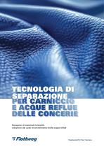 Tecnologia di separazione per carniccio e acque reflue delle concerie - 1