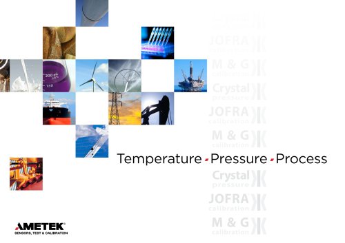 AMETEK Calibration Brochure