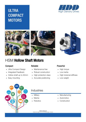 HSM Hollow Shaft Motors