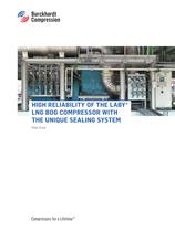 High Reliability of the Laby LNG Bog Compressor with the unique sealing system