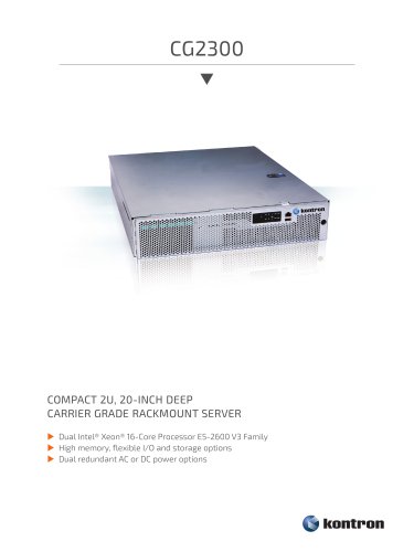 CG2300 Carrier Grade Server