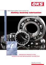 Rolling bearing lubrication