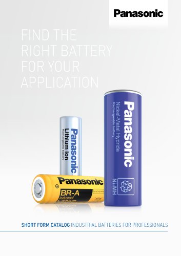 Batteries Short-Form-Catalog