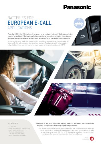 EUROPEAN E-CALL