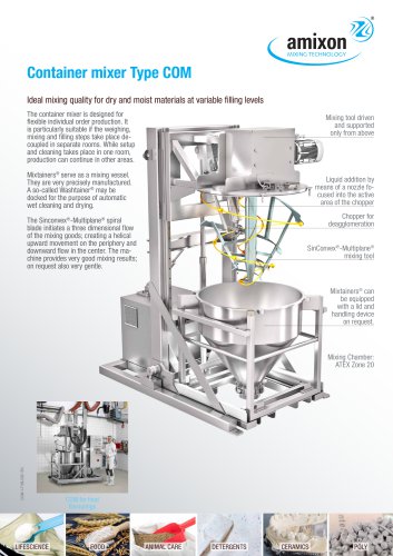 Container mixer Type COM