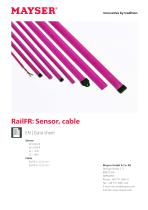 RailFR: Sensor, cable