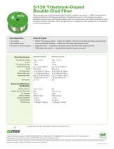 5/130 Ytterbium-Doped Double-Clad Fiber