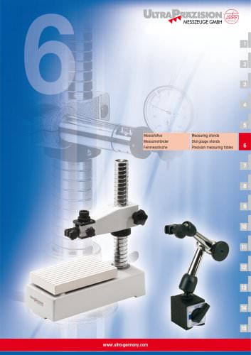 Measuring stands  Dial gauge stands  Precision measuring tables