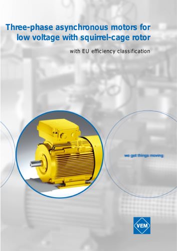 Three-phase asynchronous motors