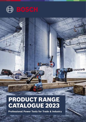 PRODUCT RANGE CATALOGUE 2023