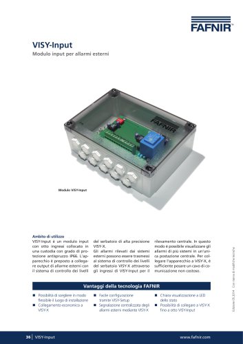 VISY-Input VISY-Output