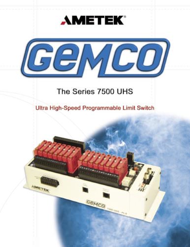     Resolver Based PLS - 7500 UHS Programmable Limit Switch