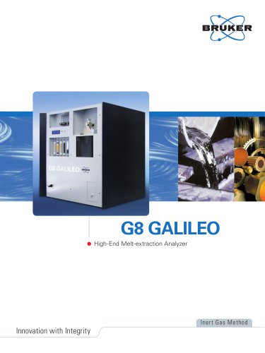 G8 GALILEO - High-end Melt-extraction Analyzer