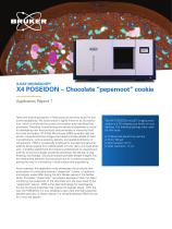 X4 POSEIDON application report – Chocolate “pepernoot” cookie