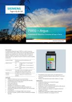 7SR10 – Argus Protezione di Massima Corrente di Fase e Terra - 1