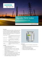 Reyrolle 7SR18 Solkor Protezione Differenziale di linea - 1