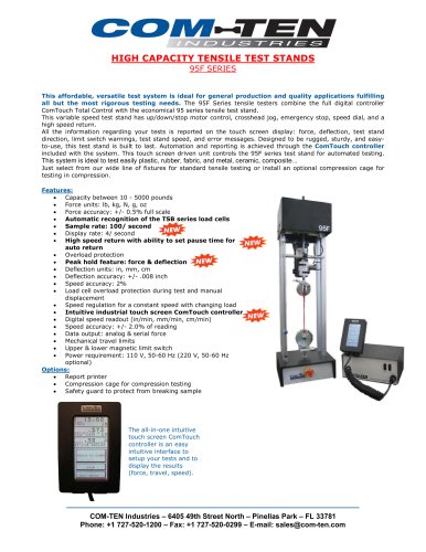 Basic tensile tester 95F series