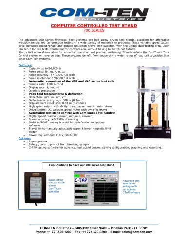 Universal testing machine 700 series