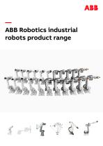 ABB Robotics industrial robots product range